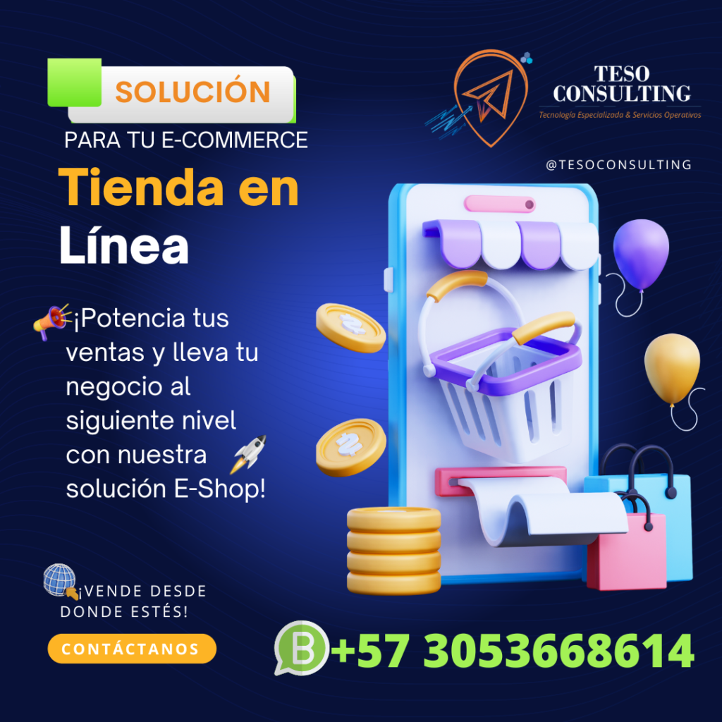 Descubre Nuestra Solución E-Shop: La clave del éxito para impulsar tus ventas y crecer como nunca antes 📈💼